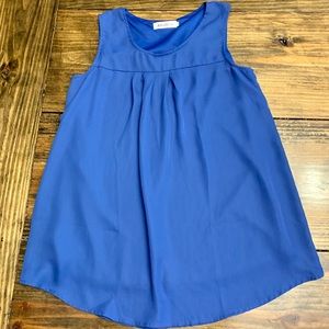 Abollria Women’s Royal Blue Sleeveless Top (M)